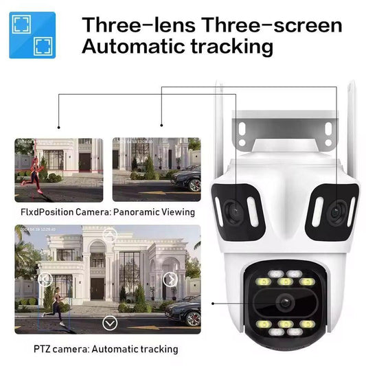 Cameră Supraveghere WiFi 8X Ultra HD Night Vision