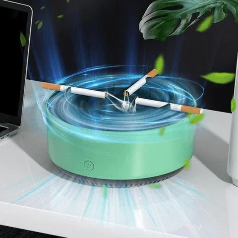 Scrumieră Electrică Multifuncțională cu Ventilator și Filtru Antifum - mattale.ro