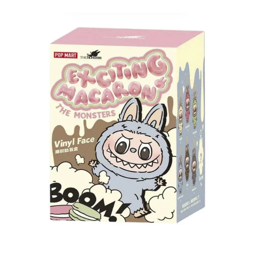 2025 Labubu – Exciting Macaron (Vinyl Face Blind Box, ~17 cm) + CADOU - mattale.ro
