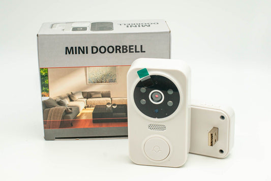 Sonerie Inteligenta cu Camera, WiFi, Audio Bidirectional, Detectare Miscare, Night Vision