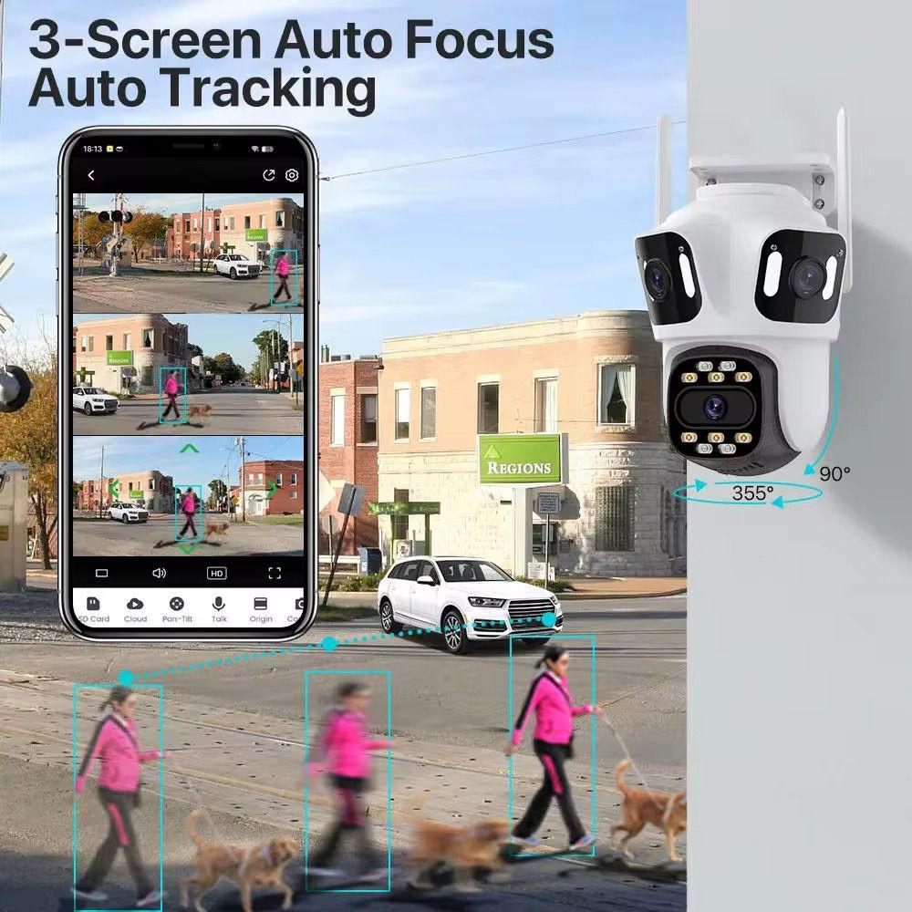 Cameră Supraveghere WiFi 8X Ultra HD Night Vision
