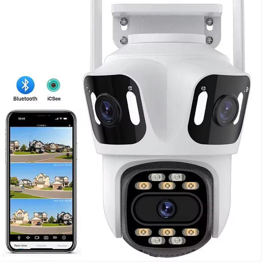 Cameră Supraveghere WiFi 8X Ultra HD Night Vision