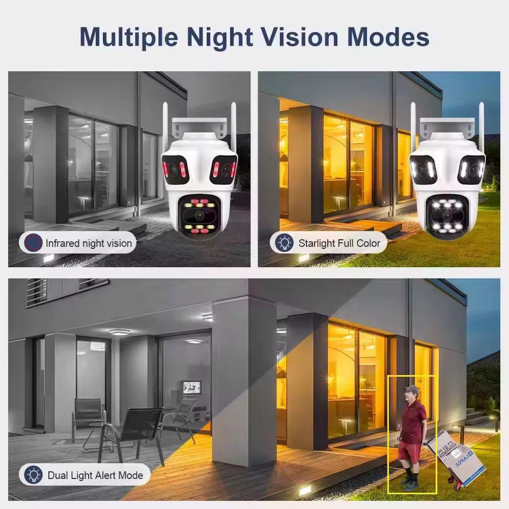 Cameră Supraveghere WiFi 8X Ultra HD Night Vision