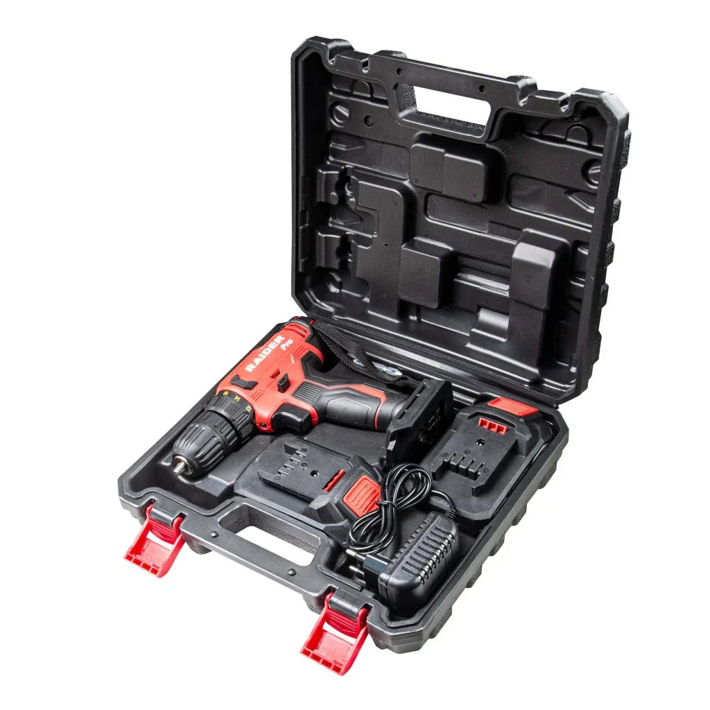 Raider R20 Masina de gaurit si insurubat 20V 2x2Ah 44Nm RDP - SPCD20 - mattale.ro