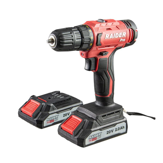 Raider R20 Masina de gaurit si insurubat 20V 2x2Ah 44Nm RDP - SPCD20 - mattale.ro